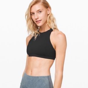 Free To Be Serene High Neck Sports Bra